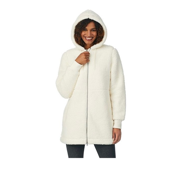 Cuddl Duds Cozy Sherpa Hooded Jacket 